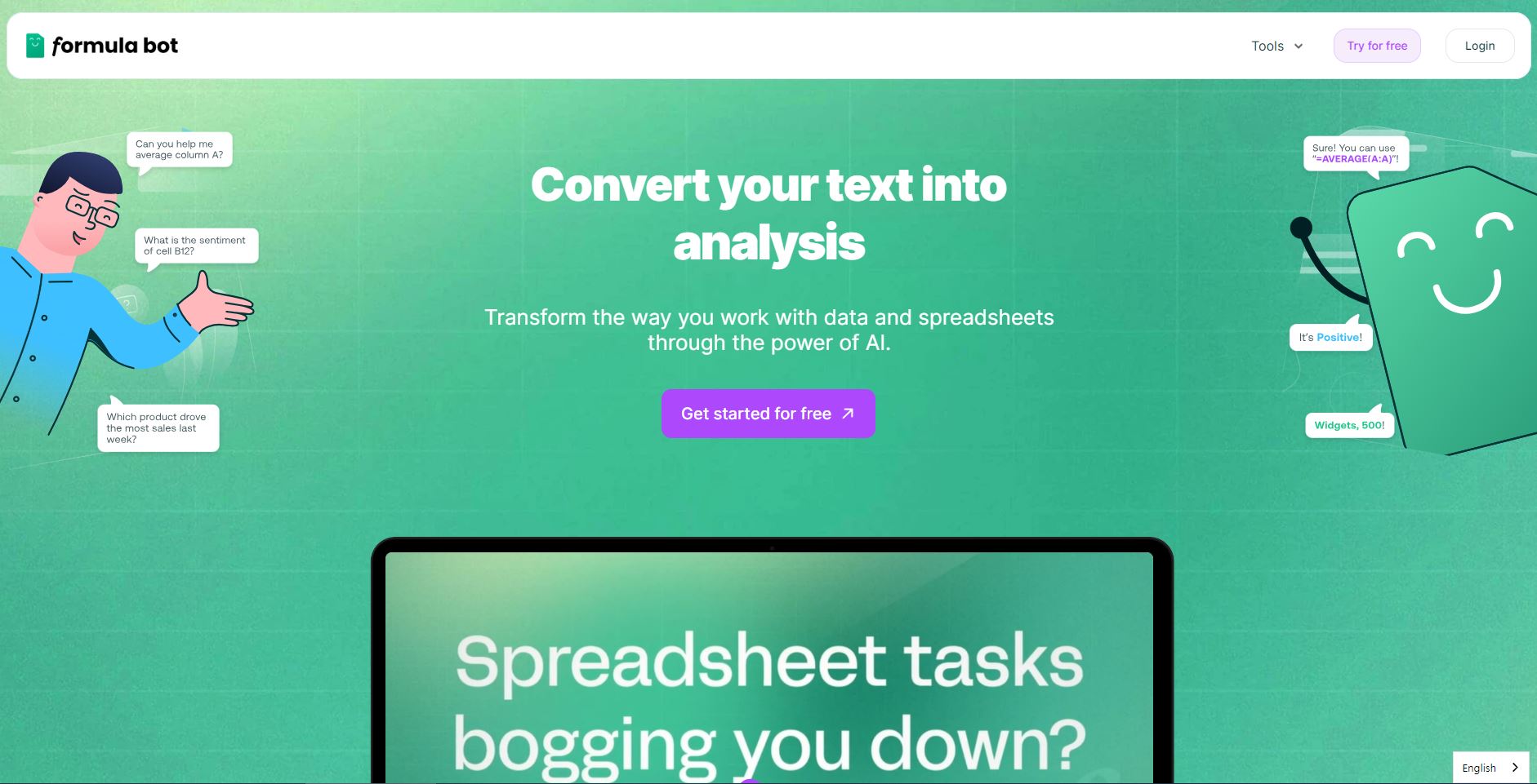 [Formula Bot] 텍스트를 입력하면 엑셀 함수를 생성해주는 AI